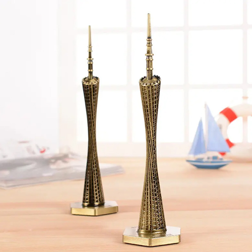 Canton Tower Model, Popular Canton Tower Model, Famous Building Architectural Model For Decoration