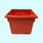 Rectangle Plastic Pot For Plants And Flowers Growing