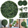 Artificial Grass Topiary Balls Out/Indoor Hanging Ball For Wedding, Party, Hotel, Home Yard Garden Decoration 5 Different Sizes Available - Image 3