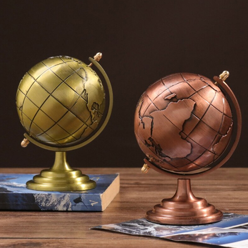 Vintage Metal Globe