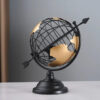 Metal World Map Globe Style Decoration Model - Image 2