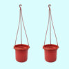 Plastic Plant & Flower Pots With Hanger - Image 2