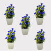 Pack Of 5 Mini Artificial Flowers - Image 3