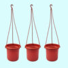 Plastic Plant & Flower Pots With Hanger - Image 3
