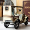 Hand Made Creative Antique Metal Car Model For Decoration Ornament - Image 3
