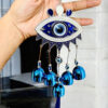 Metal Eye Shape Wind Chime For Home & Office Decoration - Image 3