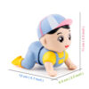 Walking Cute Crawling Baby Toy With Music - Image 2