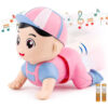 Walking Cute Crawling Baby Toy With Music - Image 3