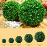 Artificial Grass Topiary Balls