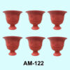 Pack Of 4 And 6 Wall Hanging Plastic Pots For Flower And Plants - Image 4