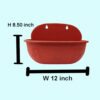 Large Wall Hanging Pot For Flowers & Plants Growing - Image 3