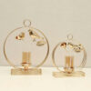 Metal Bird Antique Candle Holder - Image 3