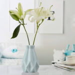 diamond cut shap plastic vase abdullah mall