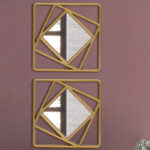 abdullah mall wall hanging mirror set