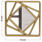 abdullah mall wall hanging mirror set