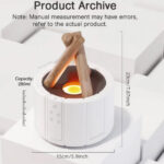 abdullah mall Bonfire Aromatherapy Machine Water Shortage Protection Flame Air Humidifier
