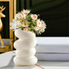 Spiral Shape Flower Vase By Abdullah Mall