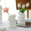 Spiral Shape Flower Vase By Abdullah Mall