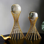 crystal ball iron stand by abdullah mall