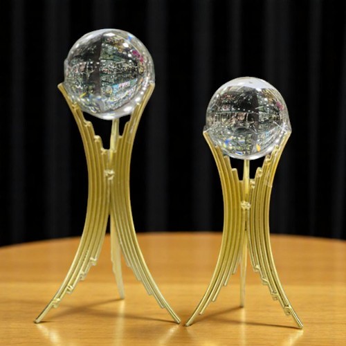 crystal ball with stand by abdullah mall