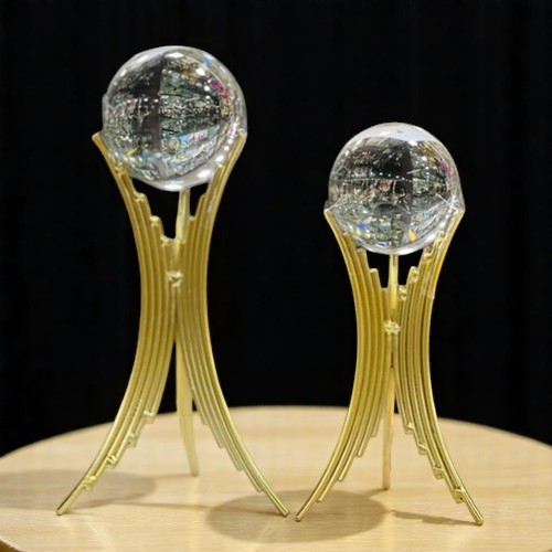 crystal ball with stand by abdullah mall