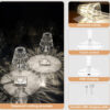 Touch Rechargable Table Lamp abdullah mall
