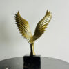 Golden Wings Sculpture abdullah mall